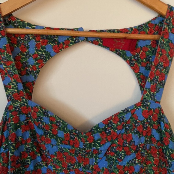 Tigerlily Floral Mini Summer/ Spring Dress AU 14 Rayon Lightweight Pre Owned EC - Picture 5 of 13